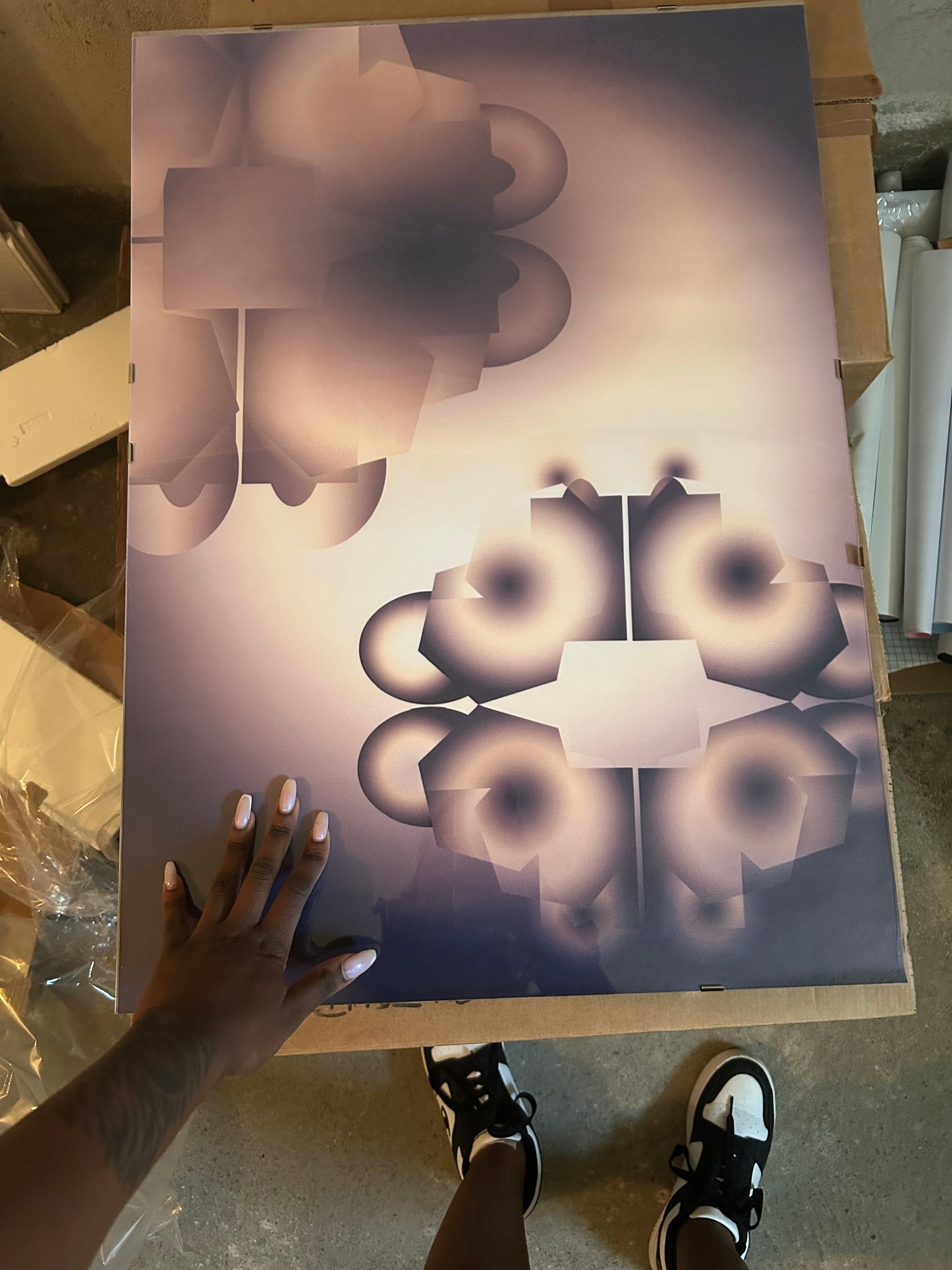 ombre di foglie